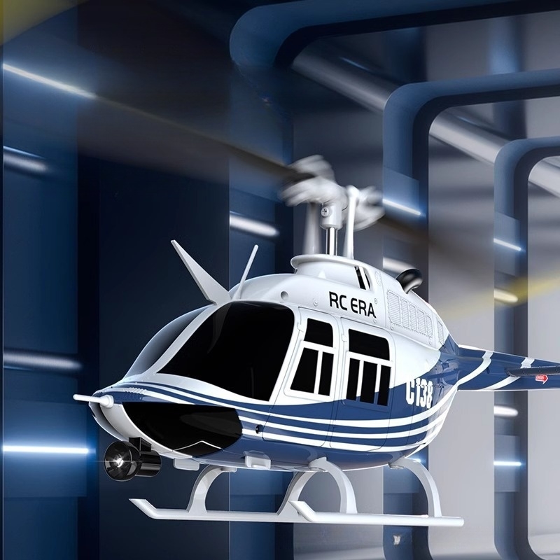 Rc Helicopter Single Rotor - Rc Era New Bell Two Hundred