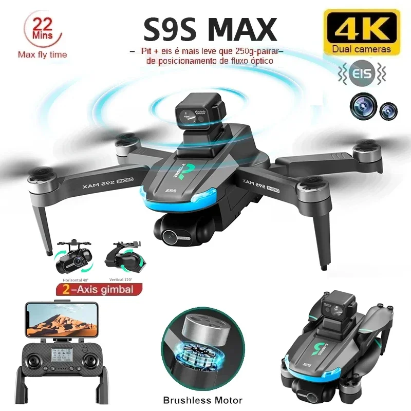Rc Helicopter Motor - NEW S9S MAX MINI Drone 4K