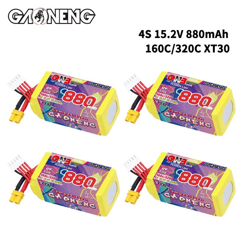 Rc Helicopter Parts - GNB 4S 880mAh 15.2V 160C/320C HV
