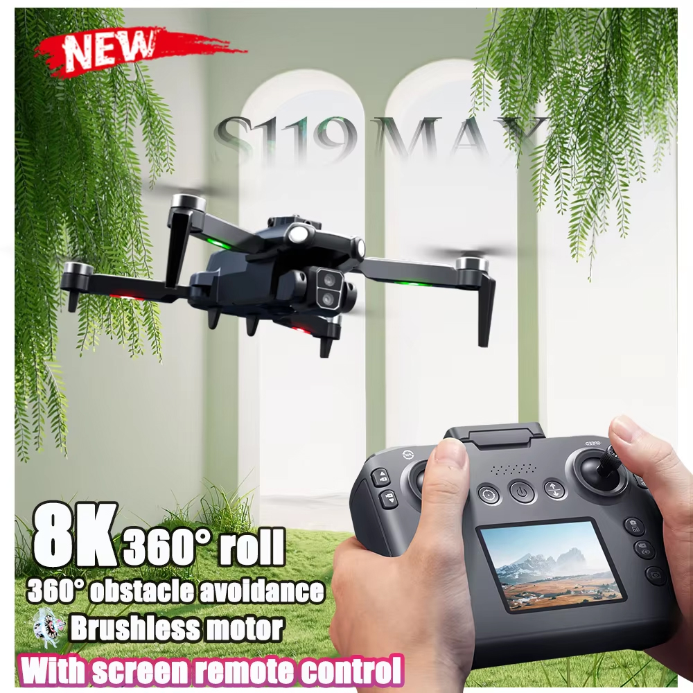 Rc Helicopter Electric - Upgrade with Screen Drone 8K Professional