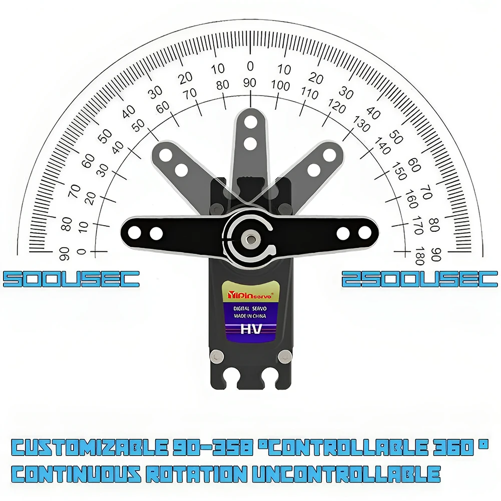 55kg Digital Servo 7.4V 180/27 - مراجعة Rc Helicopter Servo وسعره
