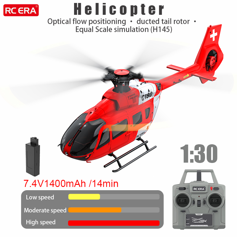 RC ERA Helicopter C190 1:30 H1 - مراجعة Rc Helicopter Large وسعره