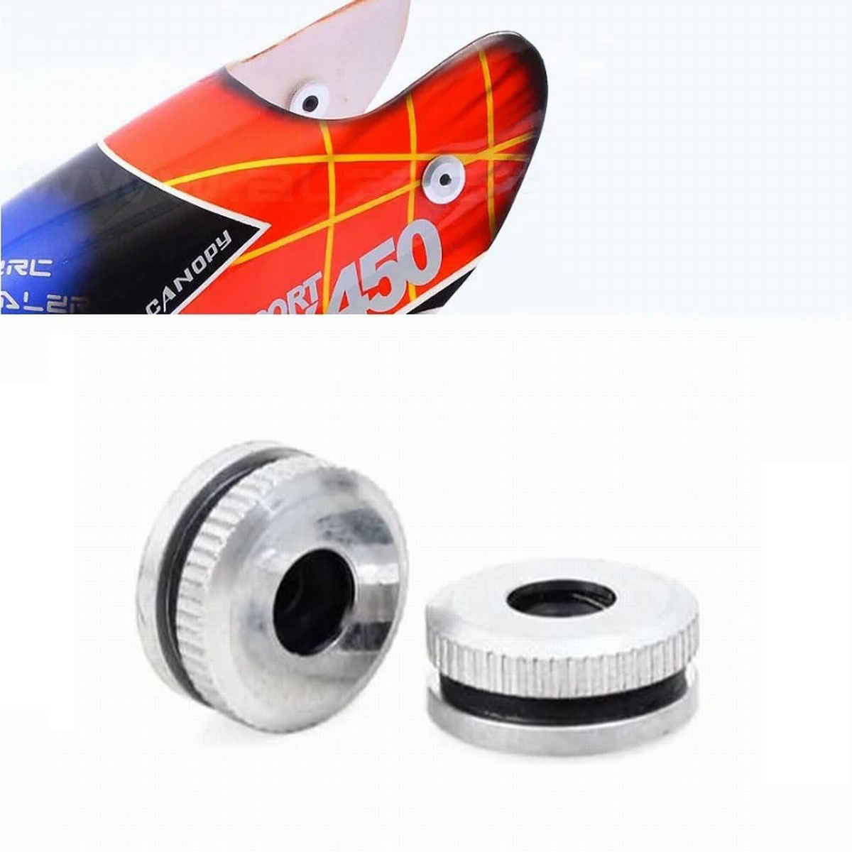 Metal Canopy Mounting Nuts for - مراجعة Rc Helicopter Nitro وسعره