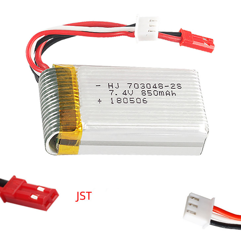 1-5pcs  2s 7.4V 850mAh 703048  - مراجعة Rc Helicopter Battery وسعره