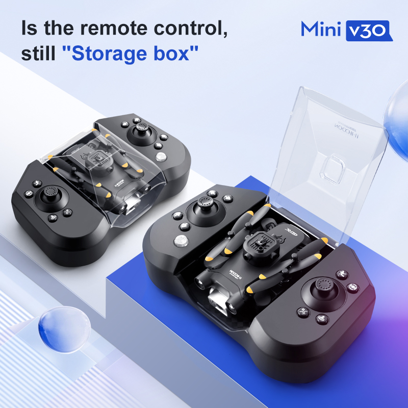 Mini V30 WiFi FPV Drone With 4 - مراجعة Rc Helicopter Electric وسعره