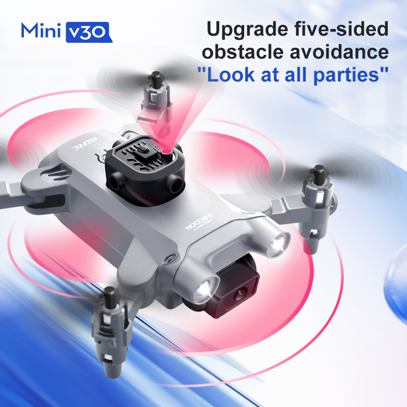 Mini V30 WiFi FPV Drone With 4 - مراجعة Rc Helicopter Electric وسعره