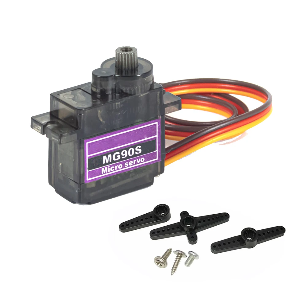 2/4/10/20/50Pcs MG90S Servo Al - مراجعة Rc Helicopter Servo وسعره