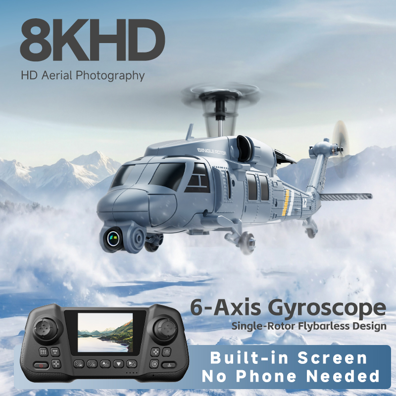 Single-Rotor Flybarless Design - مراجعة Rc Helicopter Gyro وسعره