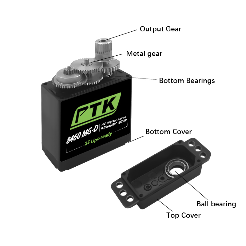 PTK 8460 MG-D9gDigital servo M - مراجعة Rc Helicopter Servo وسعره