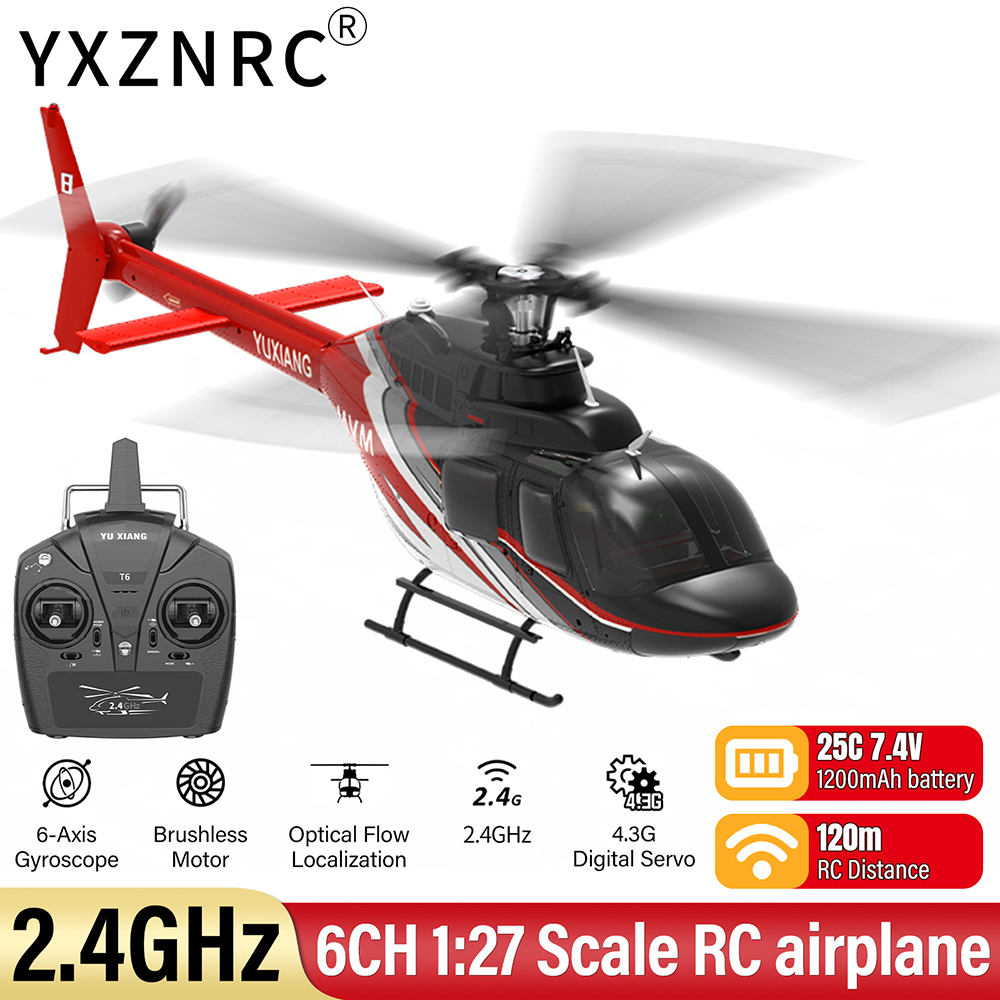 YU XIANG RC Airplane 2.4G 6CH  - مراجعة Rc Helicopter Large وسعره