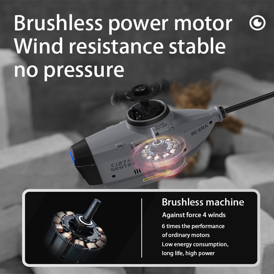 RC ERA C127 AI Mini Brushless  - مراجعة Rc Helicopter Single Rotor وسعره