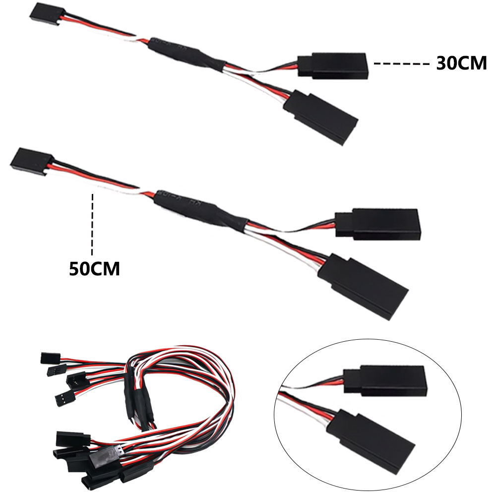 5/8/10pcs RC Servo Y Extension - مراجعة Rc Helicopter Battery وسعره