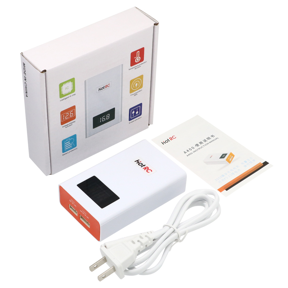 Hotrc A400 Digital 3S 4S 3000m - مراجعة Rc Helicopter Charger وسعره