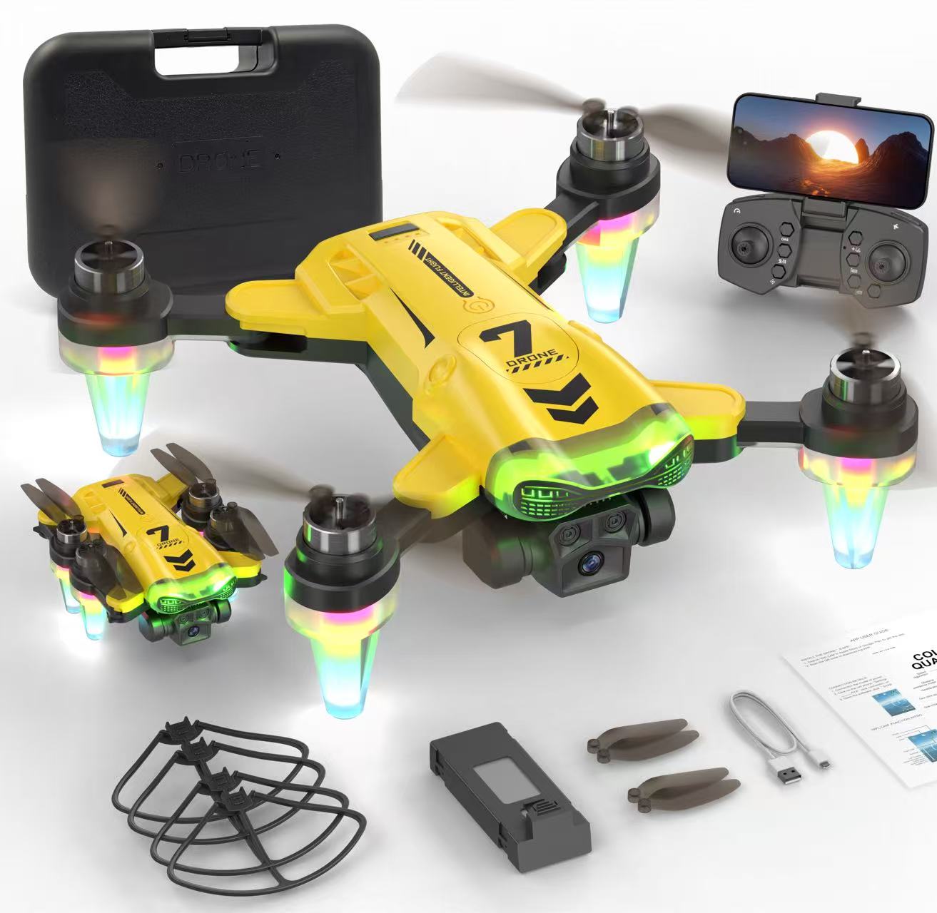 Global Drone GD85 Mini RC Dron - مراجعة Rc Helicopter Gas وسعره