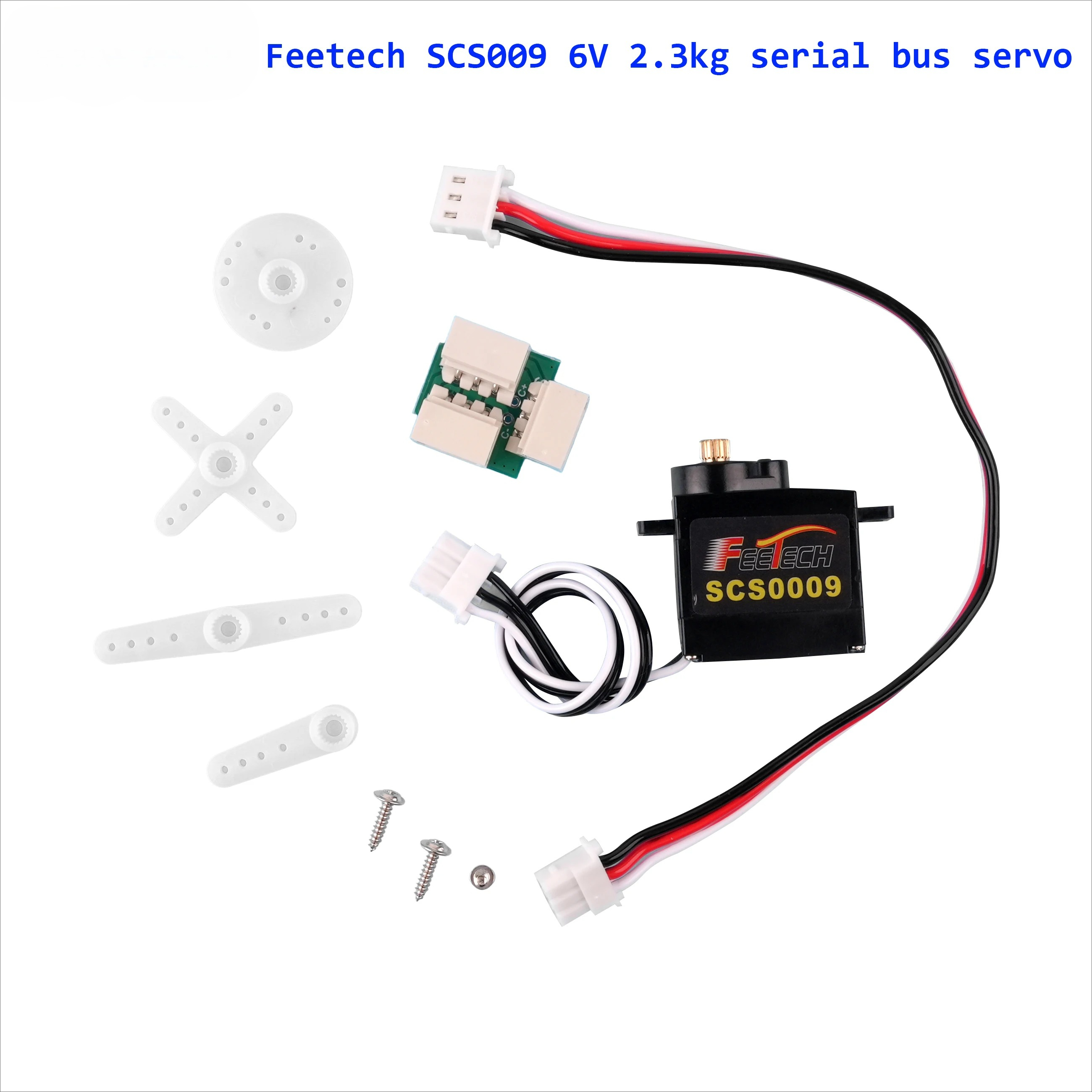 Feetech SCS009 6V 2.3kg Serial - مراجعة Rc Helicopter Servo وسعره