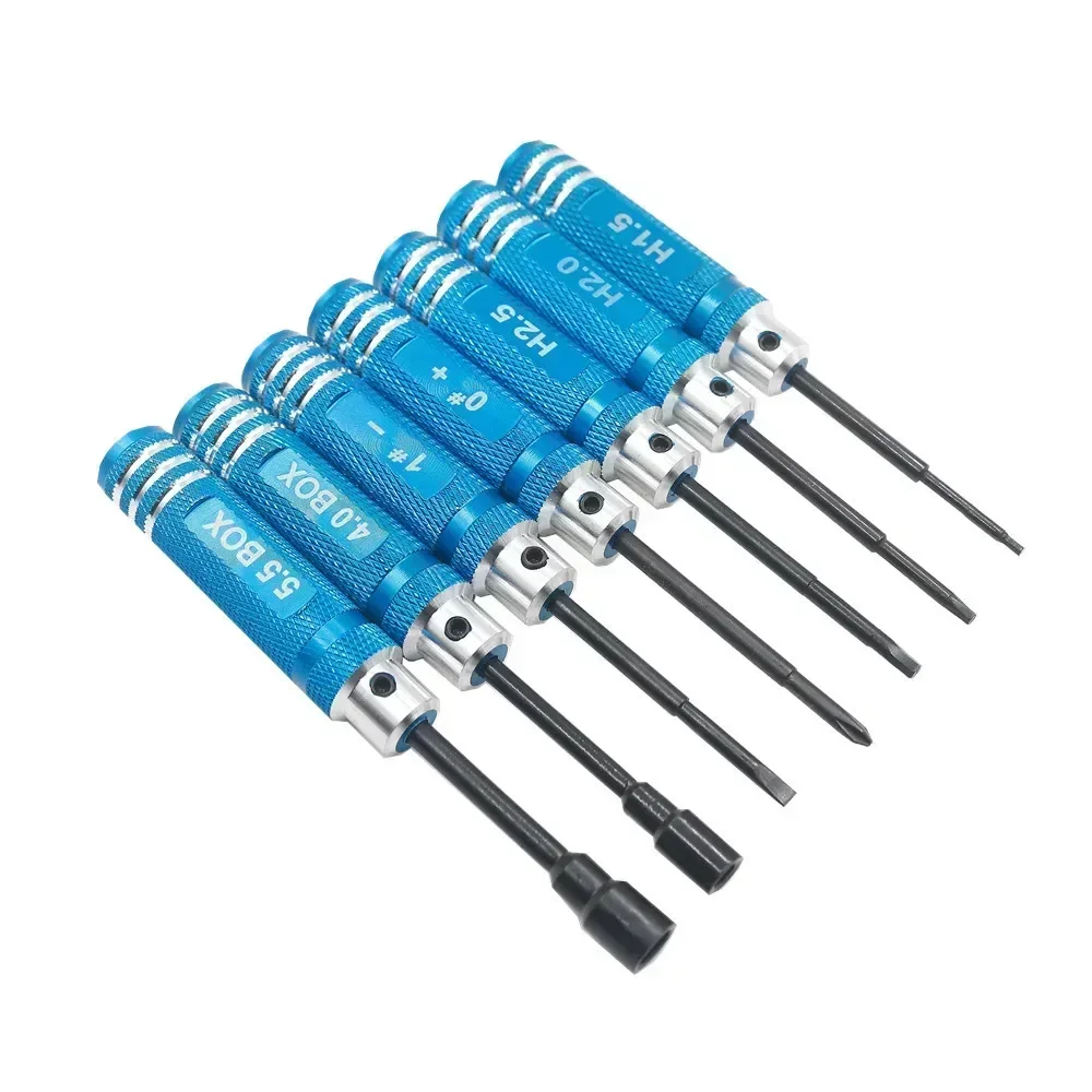 7 pcs Steel Screwdriver Set RC - مراجعة Rc Helicopter Tool Kit وسعره
