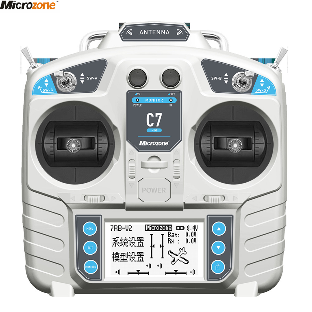 MicroZone MC7 Controller C7 MI - مراجعة Rc Helicopter Mini وسعره