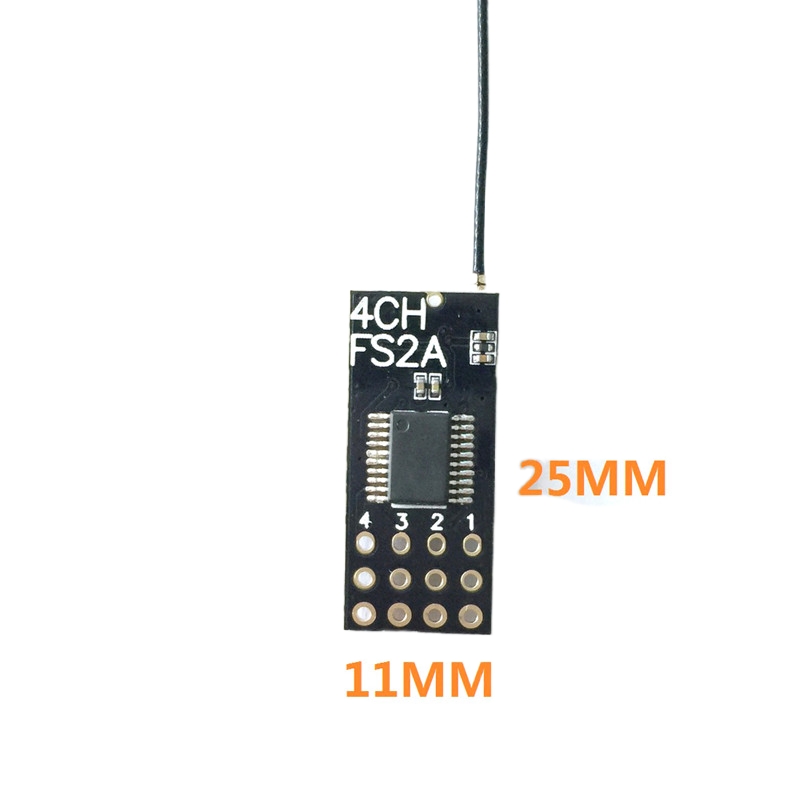 Flysky FS2A Mini Receiver 4CH  - مراجعة Rc Helicopter Remote Control وسعره