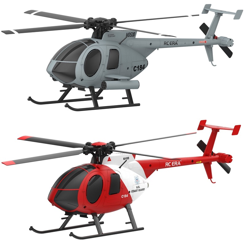 RCERA C184 MD530 4 Channel 6 A - مراجعة Rc Helicopter Single Rotor وسعره