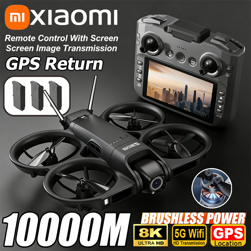 Xiaomi Z906 Drone 8K Aerial HD - مراجعة Rc Helicopter Charger وسعره