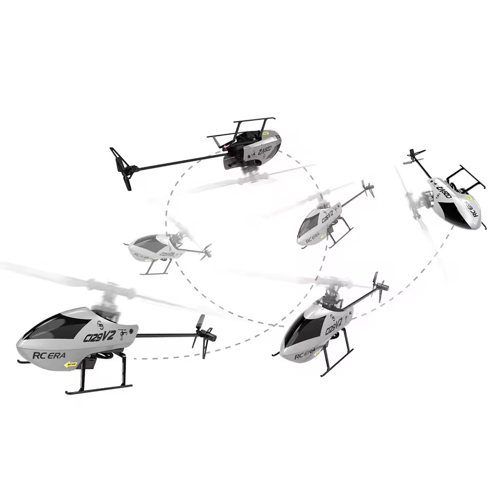 C129 V2 RC Helicopter 6 Channe - مراجعة Rc Helicopter Large وسعره
