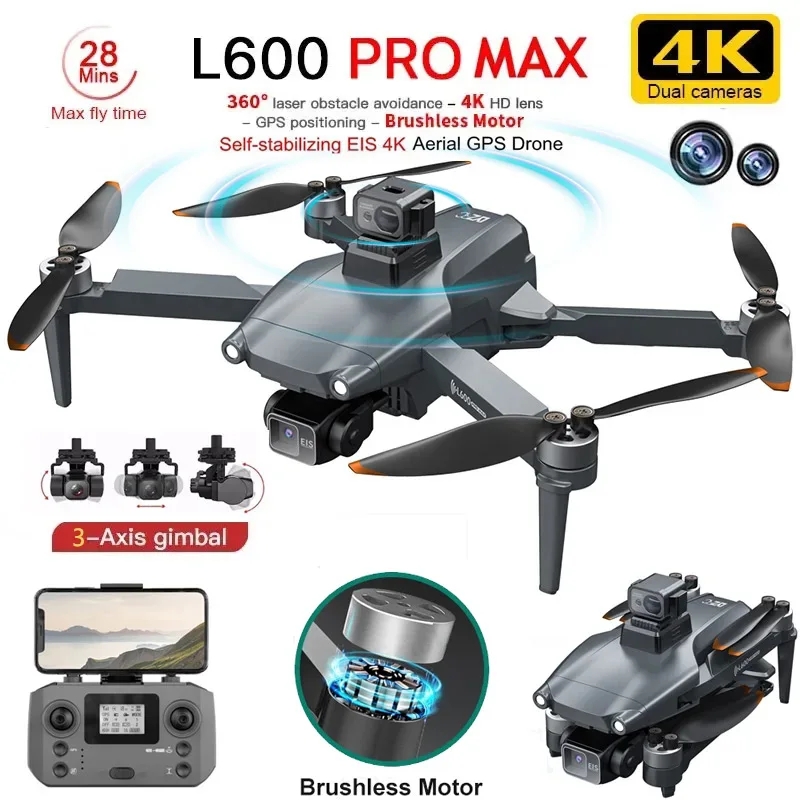 L600 PRO MAX GPS Drone Profess - مراجعة Rc Helicopter Electric وسعره