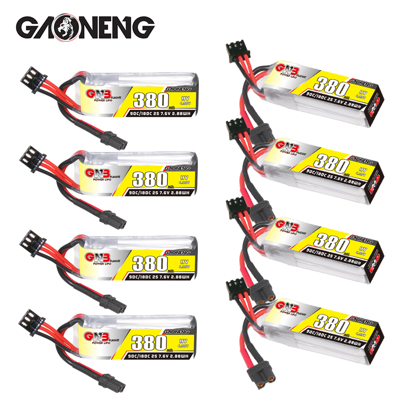 GNB 2S 7.6V 380mAh 90C/180C Li - مراجعة Rc Helicopter Parts وسعره