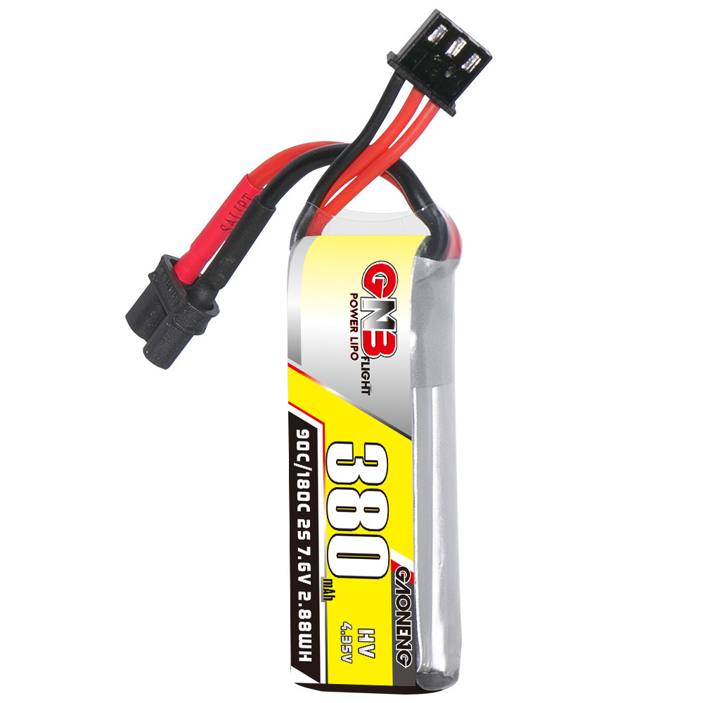 GNB 2S 7.6V 380mAh 90C/180C Li - مراجعة Rc Helicopter Parts وسعره