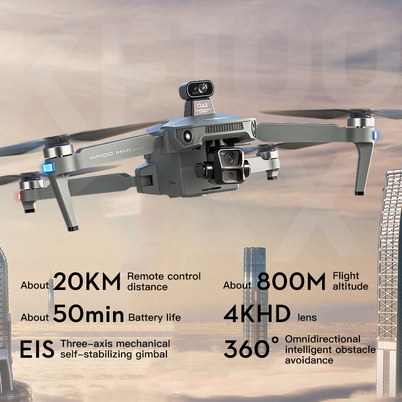 SJRC KF100 MAX 8K UHD Photo HD - مراجعة Rc Helicopter Case وسعره