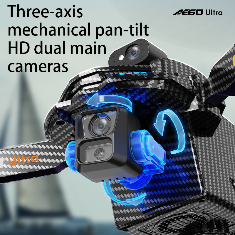 AE60 GPS Drone Professional 8K - مراجعة Rc Helicopter Electric وسعره