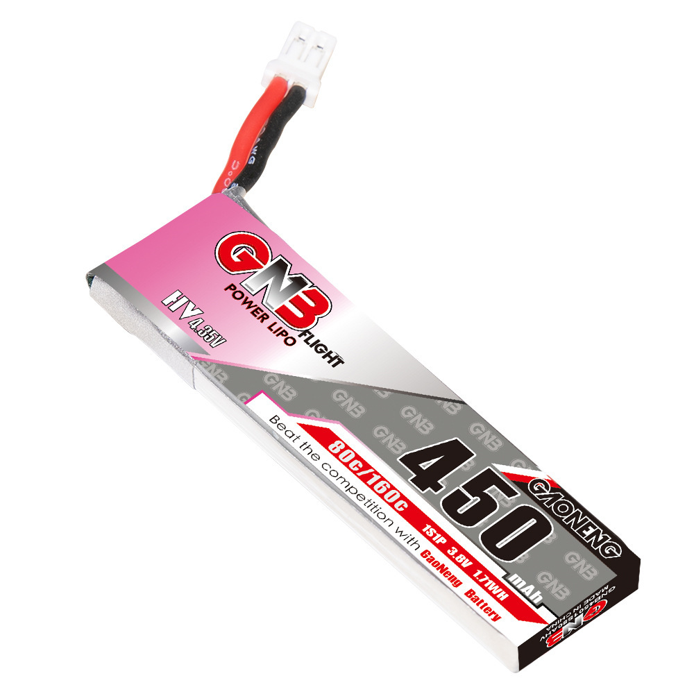 GNB HV 1S 3.8V 450mAh 80C/160C - مراجعة Rc Helicopter Parts وسعره