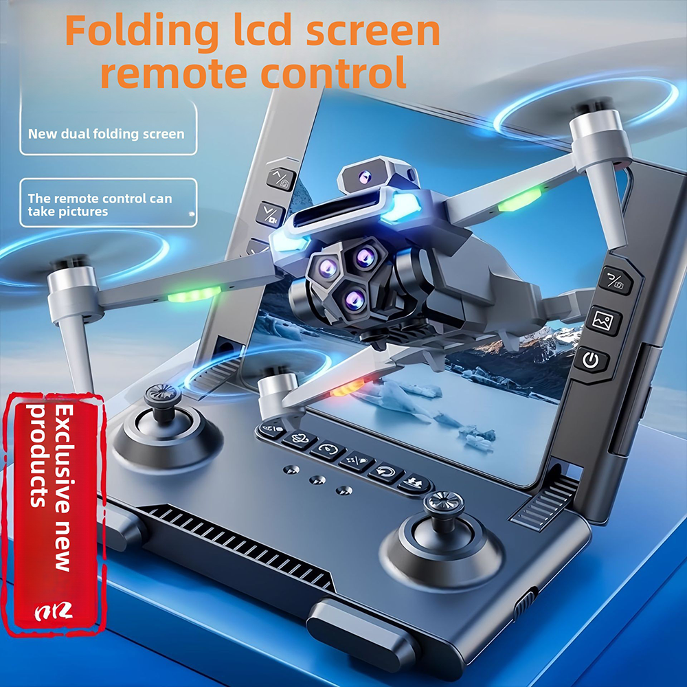 Foldable M66 RC Drone with 4.5 - مراجعة Rc Helicopter Case وسعره