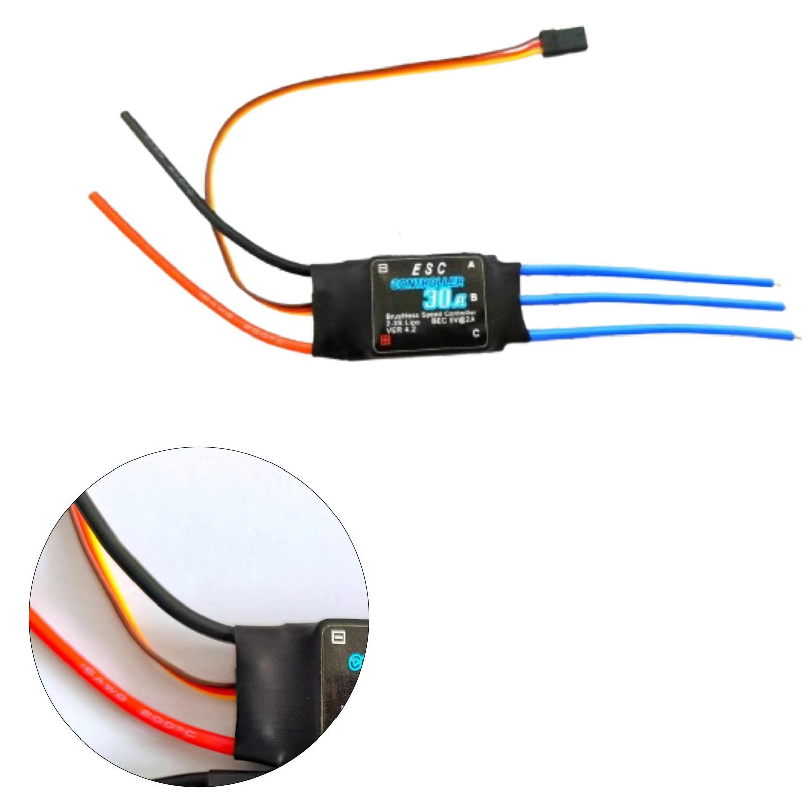 RC airplane brushless ESC dron - مراجعة Rc Helicopter Electric وسعره
