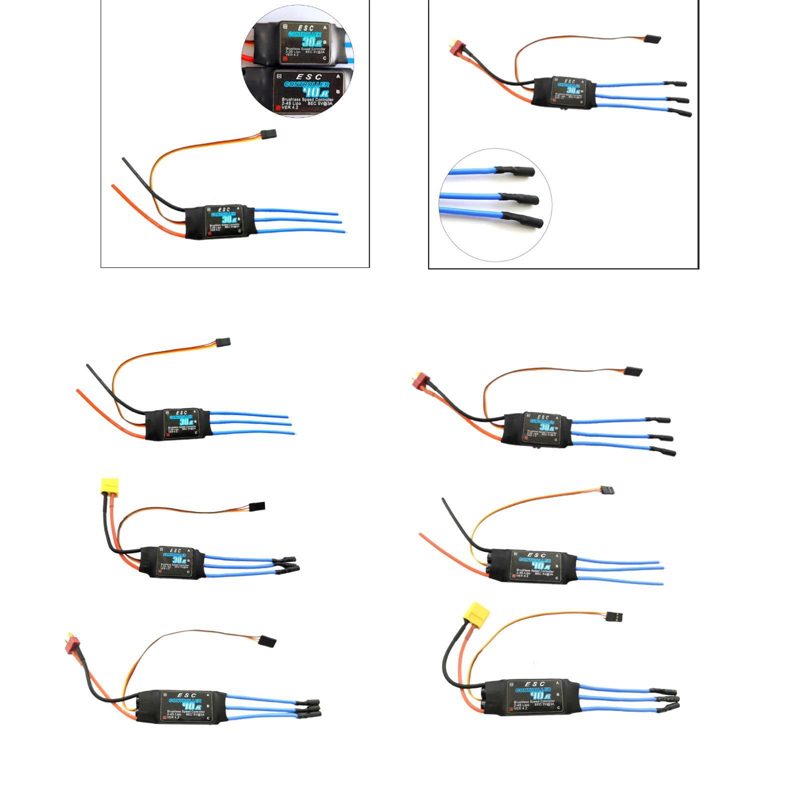 RC airplane brushless ESC dron - مراجعة Rc Helicopter Electric وسعره
