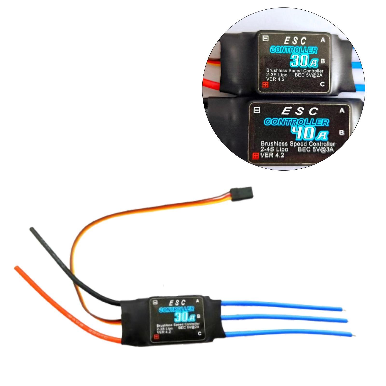 RC airplane brushless ESC dron - مراجعة Rc Helicopter Electric وسعره