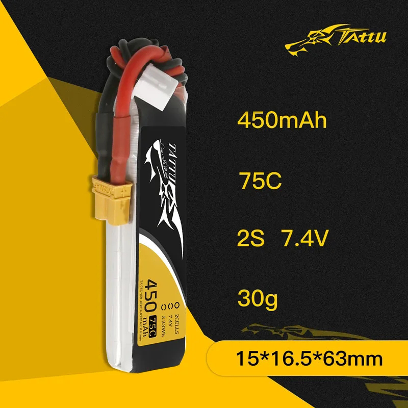 3Pcs NEW TATTU 450/500/550mAh  - مراجعة Rc Helicopter Parts وسعره