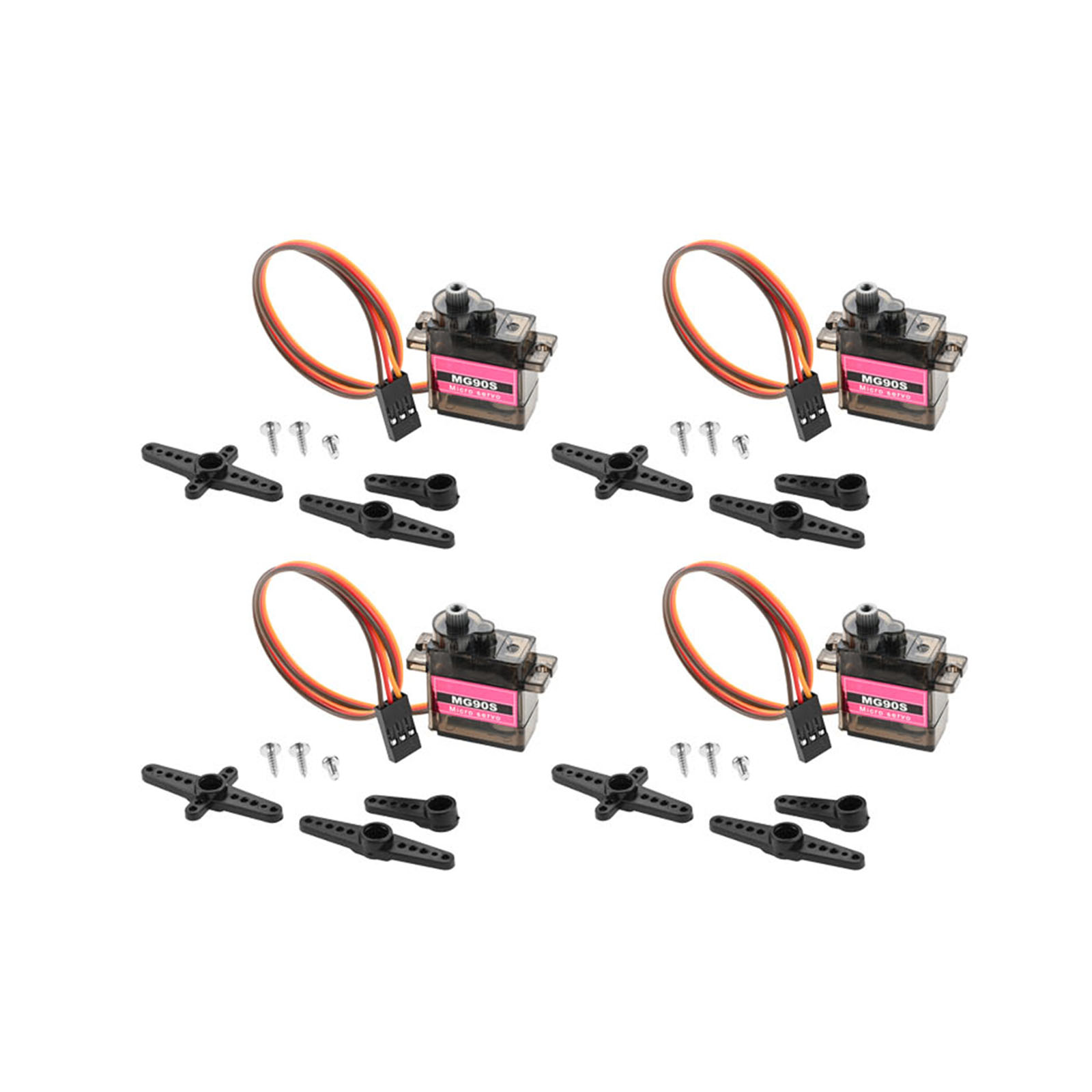 4pcs Micro Servo Metal Gear 90 - مراجعة Rc Helicopter Mini وسعره