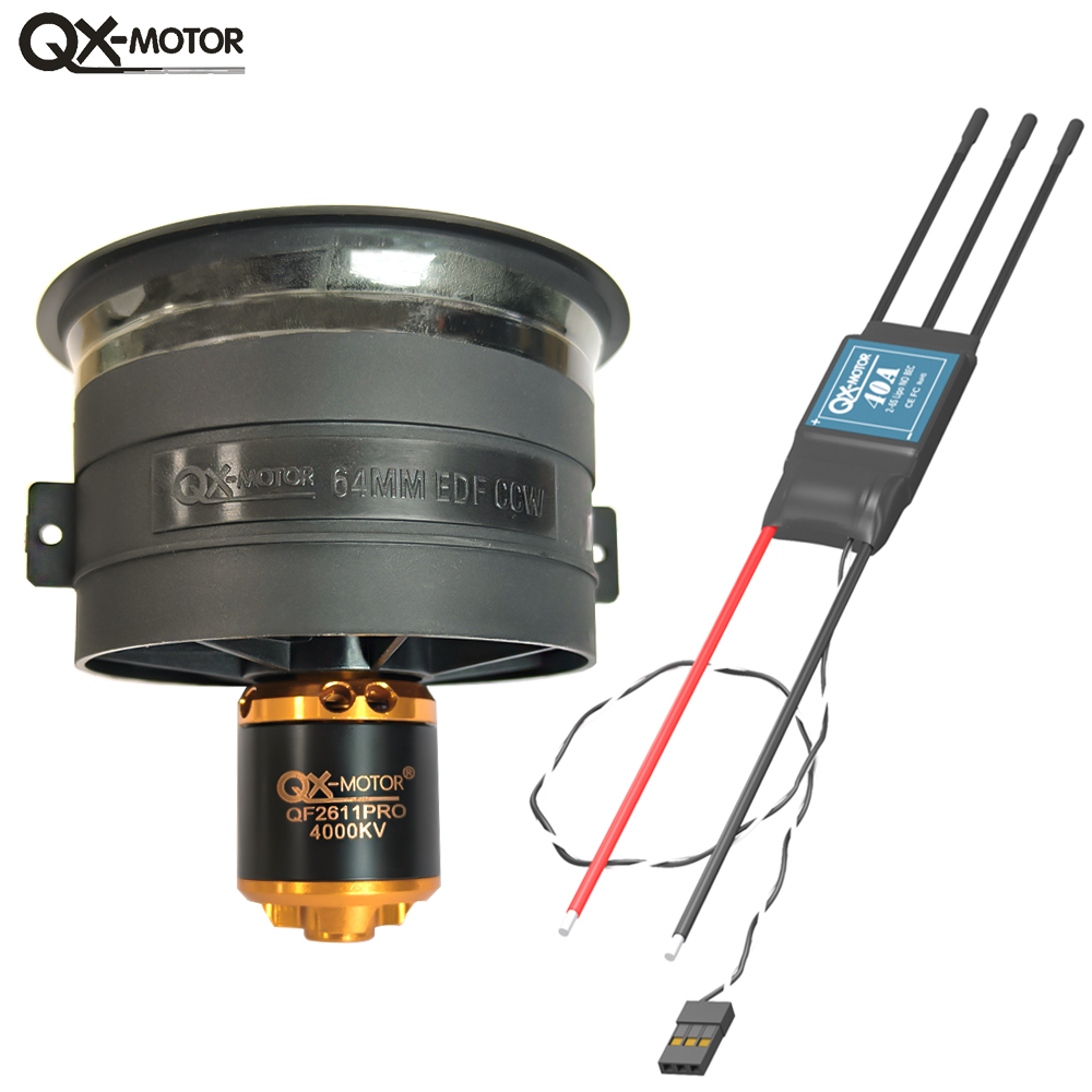 QX-MOTOR 5 Blades 64mm EDF Duc - مراجعة Rc Helicopter Blade وسعره