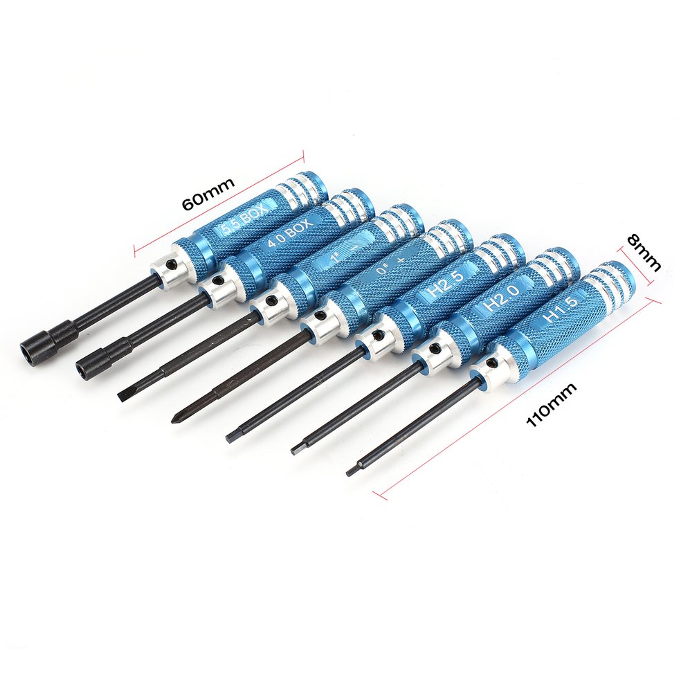 YSIDO 7Pcs 1.5 2.0 2.5mm Hex S - مراجعة Rc Helicopter Tool Kit وسعره