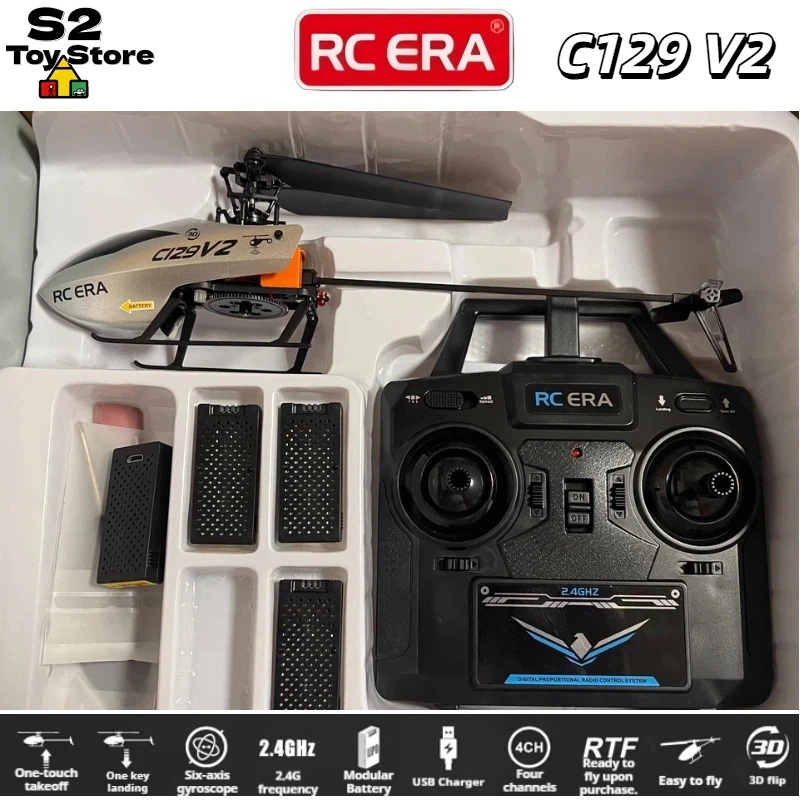 RC ERA C129V2 4CH 2.4GHz Smart - مراجعة Rc Helicopter Single Rotor وسعره