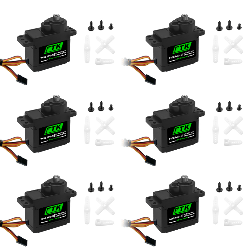 PTK 7452 MG-D 9g Digital Servo - مراجعة Rc Helicopter Parts وسعره