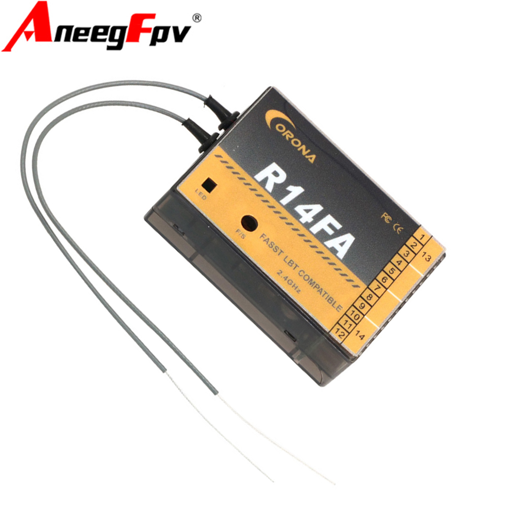 Corona R14FA 14CH RC Model Rec - مراجعة Rc Helicopter Servo وسعره