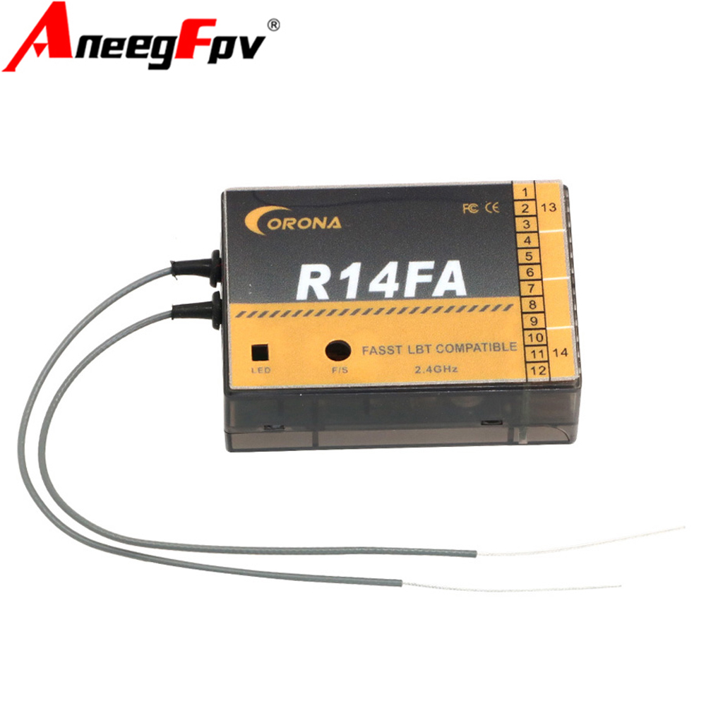 Corona R14FA 14CH RC Model Rec - مراجعة Rc Helicopter Servo وسعره