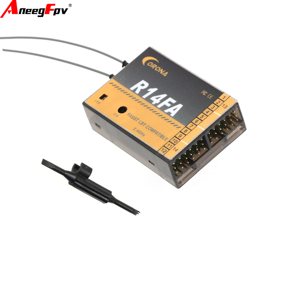 Corona R14FA 14CH RC Model Rec - مراجعة Rc Helicopter Servo وسعره
