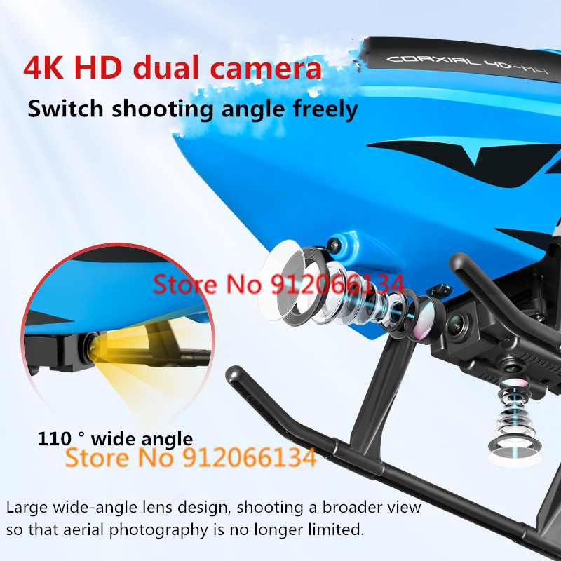 70CM 4K Dual Camera Obstacle A - مراجعة Rc Helicopter Large وسعره