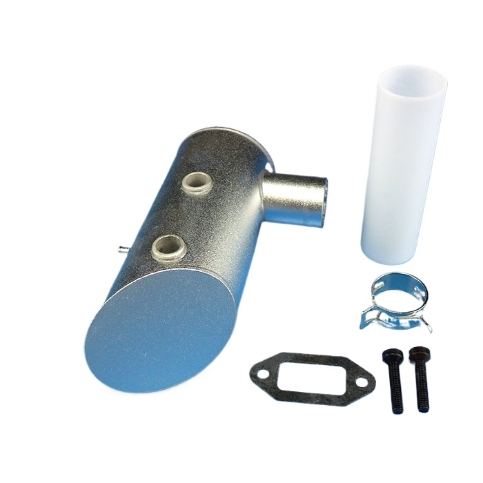 Original DLE61 Exhaust Muffler - مراجعة Rc Helicopter Gas وسعره