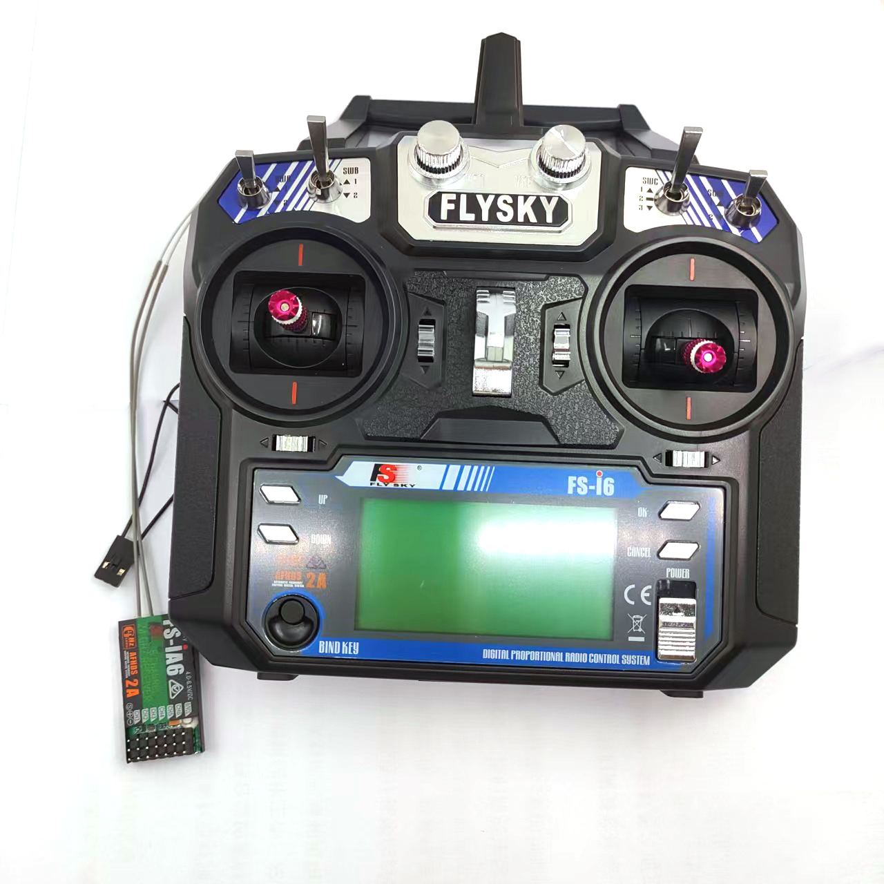 Flysky FS-i6 FS I6 2.4G 6ch RC - مراجعة Rc Helicopter Battery وسعره